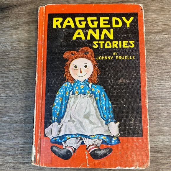 2 Lot Raggedy Ann in Cookie Land & Raggedy Ann Stories Books Johnny Gruelle 60’s - Picture 9 of 16